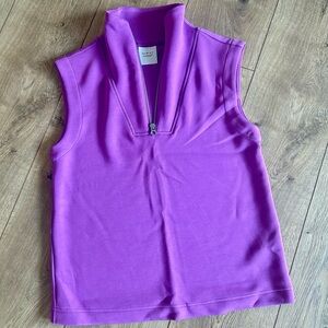Women’s Varley Magnolia 1/2 Zip Tank 2.0 in Striking Purple
